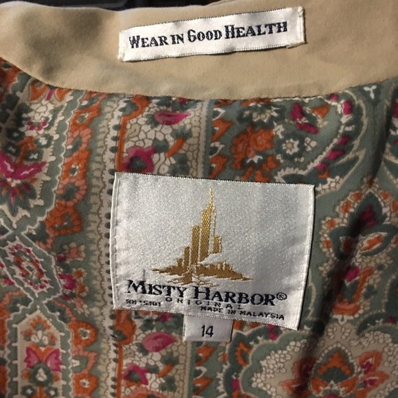 Misty Harbor- women’s trench coat in size 14 - Picture 2 of 10